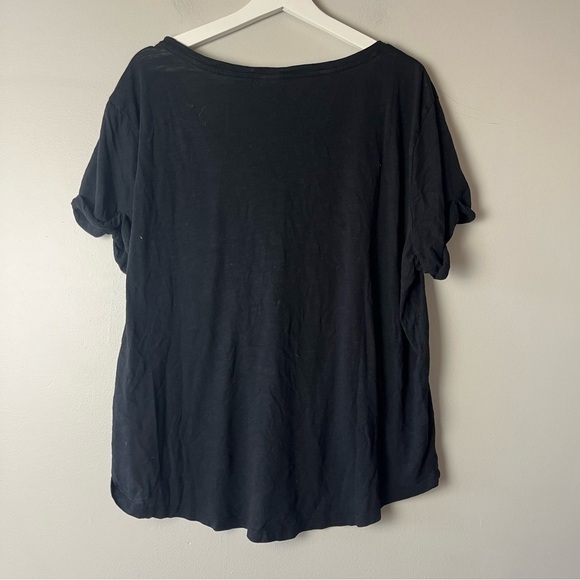 H&M Black Crew Neck Tee XL - Picture 2 of 5